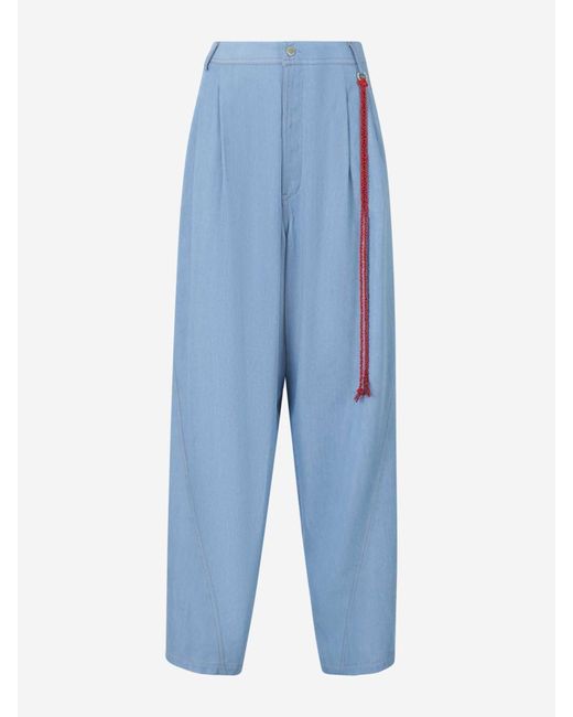 DARKPARK Blue Phebe Chain Pants