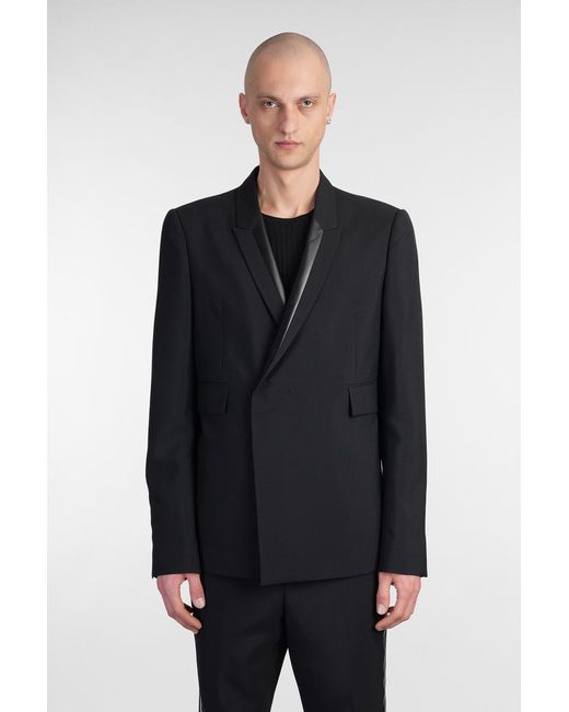 SAPIO Black N 4 Blazer for men