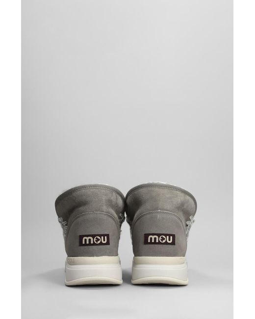 Mou Gray Eskimo Jogger Sneakers for men