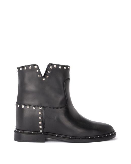 Via Roma 15 Black Booties