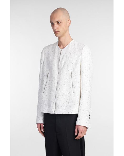 SAPIO White N 36 Casual Jacket for men