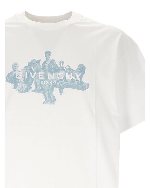 Givenchy White T-Shirts And Polos for men