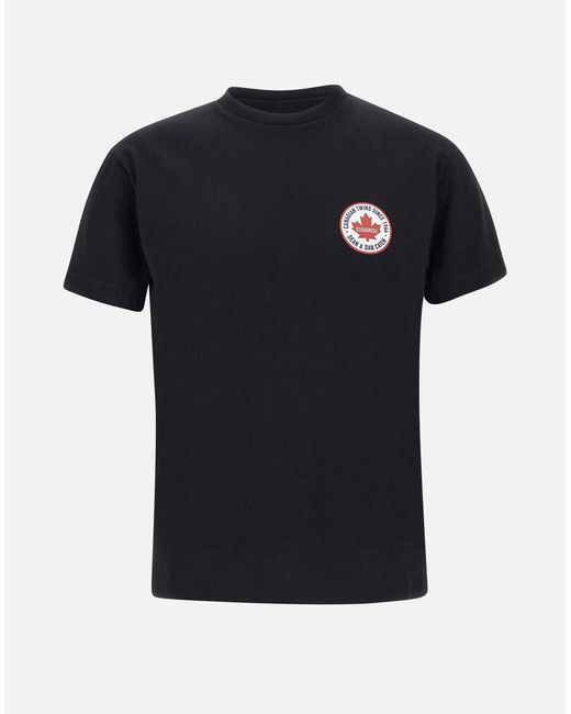 DSquared² Black T-Shirts And Polos for men