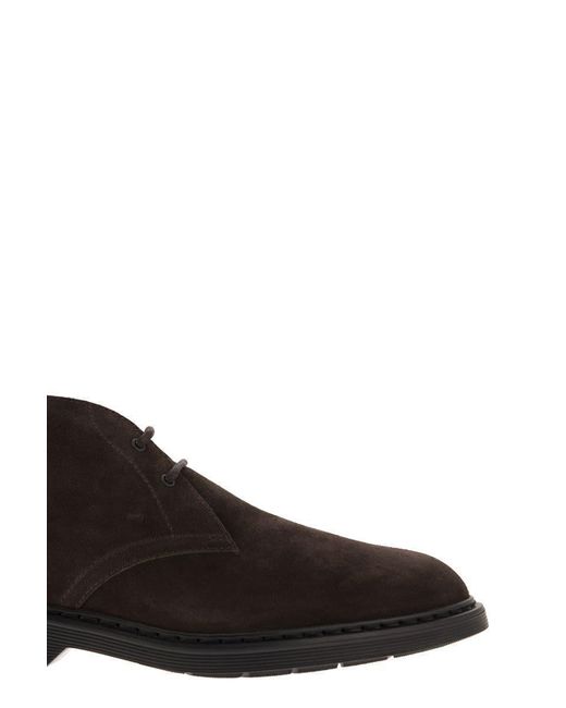 Hogan Brown H576 Ankle Boots for men