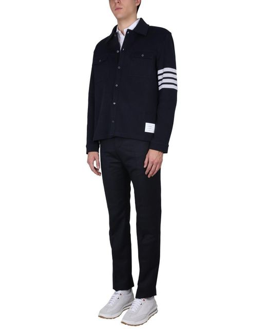 Thom Browne Blue Pantalone Classico for men