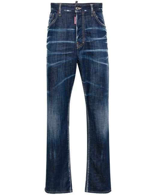 DSquared² Blue Trousers for men