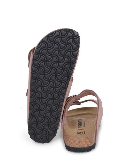 Birkenstock Pink 'Arizona Big Buckle' Slippers