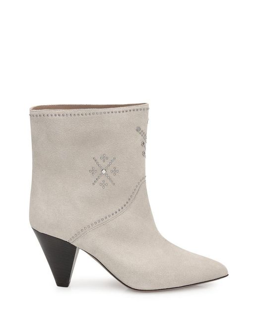 Isabel Marant Natural Loline Boots