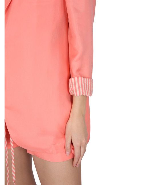 Alysi Pink Twill Jacket