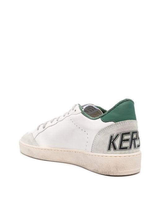 Golden Goose Deluxe Brand White Ballstar Shoes for men