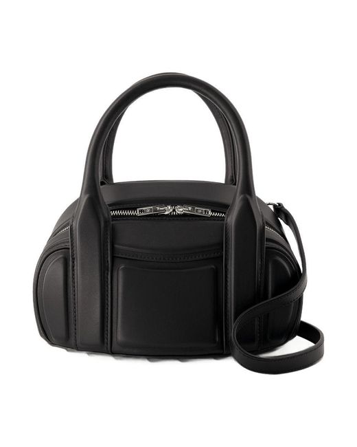 Alexander Wang Black Roc Small Shoulder Bag