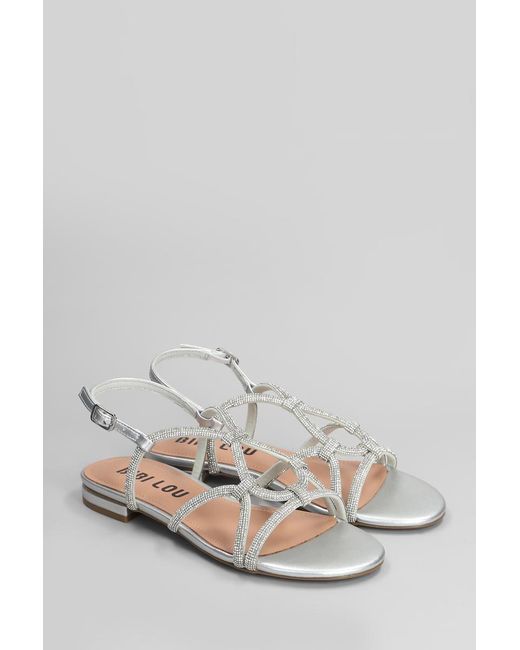Bibi Lou Gray Liv Sandal Flats