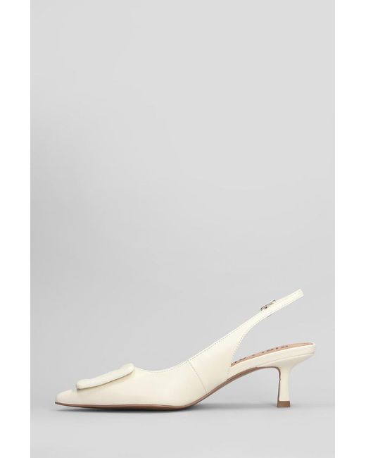 Bibi Lou White Bonnie 55 Pumps