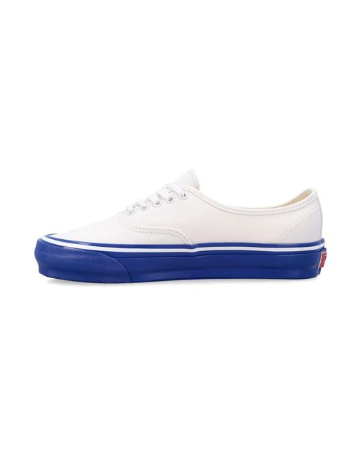 Vans Blue Premium Authentic Duck Canvas Shoe