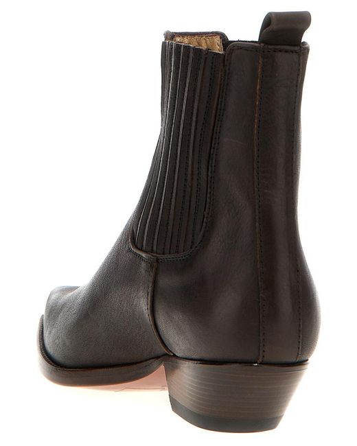 Sonora Boots Brown 'Hidalgo' Ankle Boots