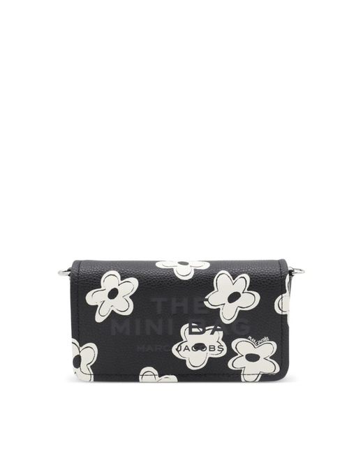 Marc Jacobs Black Daisy Leather The Items Slg