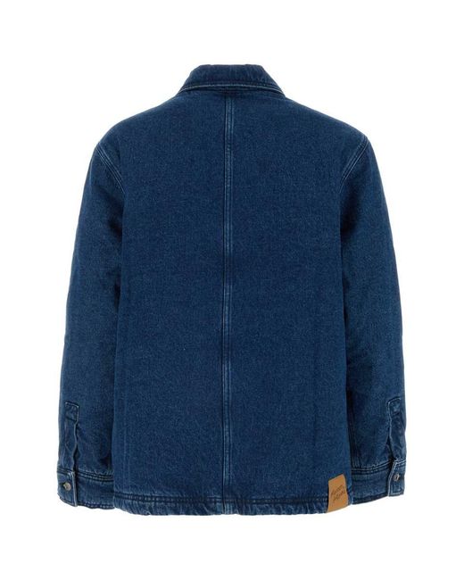 Maison Kitsuné Blue Jackets for men