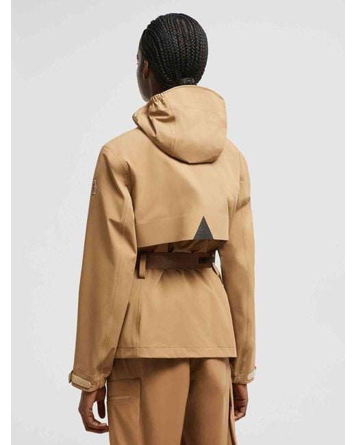 Moncler Fex Shell Jacket in Natural | Lyst