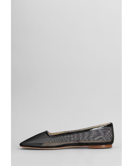 Fabio Rusconi Gray Ballet Flats