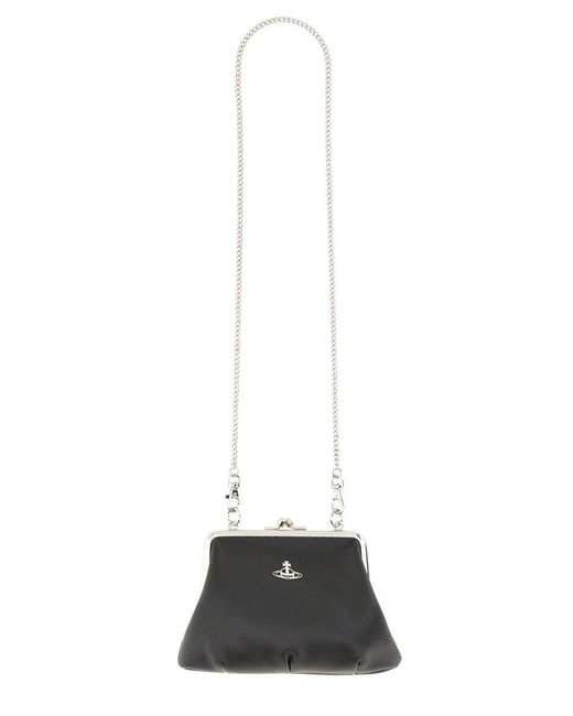 Vivienne Westwood Black Borsa "Granny"