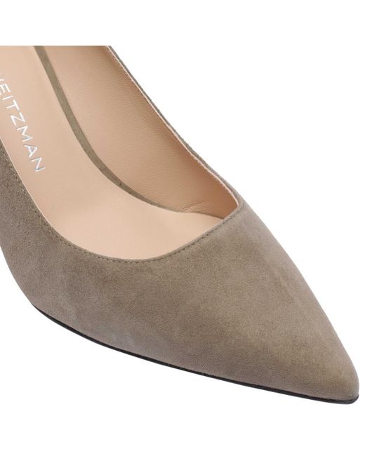 Stuart Weitzman Gray With Heel