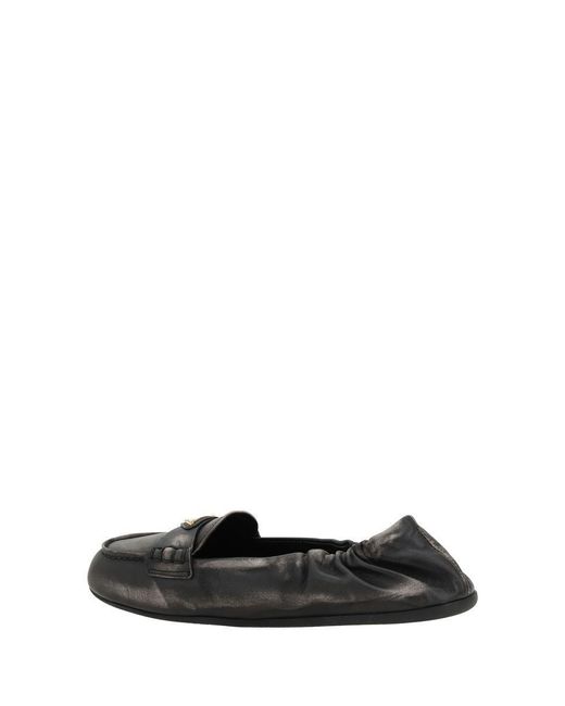 Prada Black Moccasters