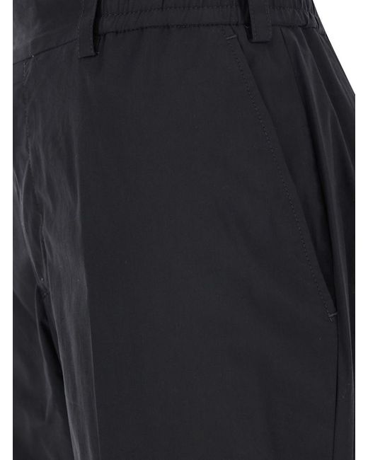 PT Torino Blue Pants With Elastic Waist for men