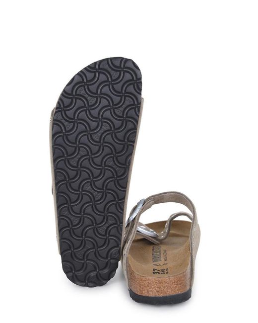 Birkenstock White Slippers "Arizona"