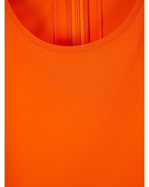 Stella McCartney Orange Single Shoulder Top