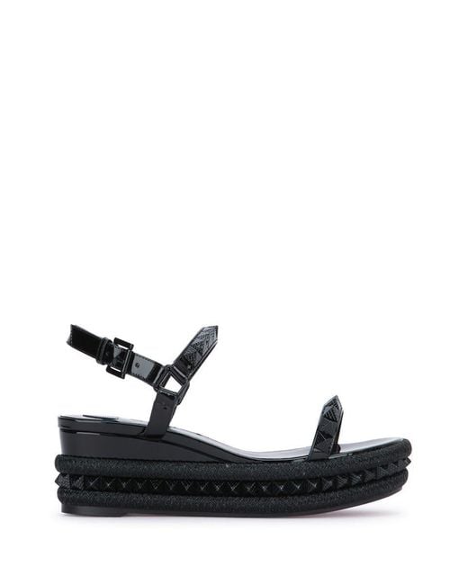Christian Louboutin Black Espadrillas