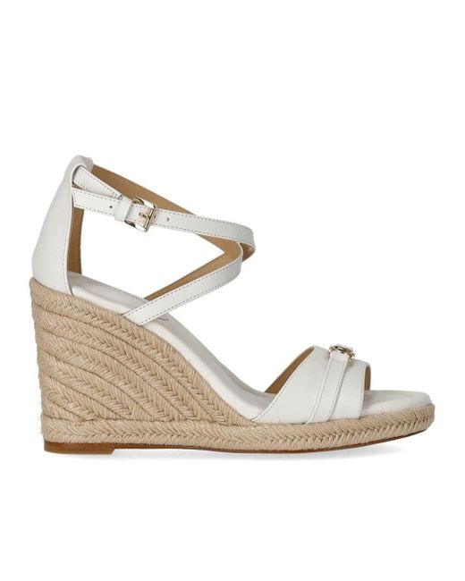Michael Kors Metallic Mandy Wedge Sandal