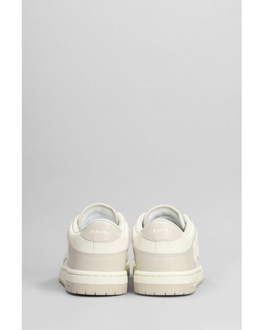Amiri Natural Skel Top Low Sneakers for men