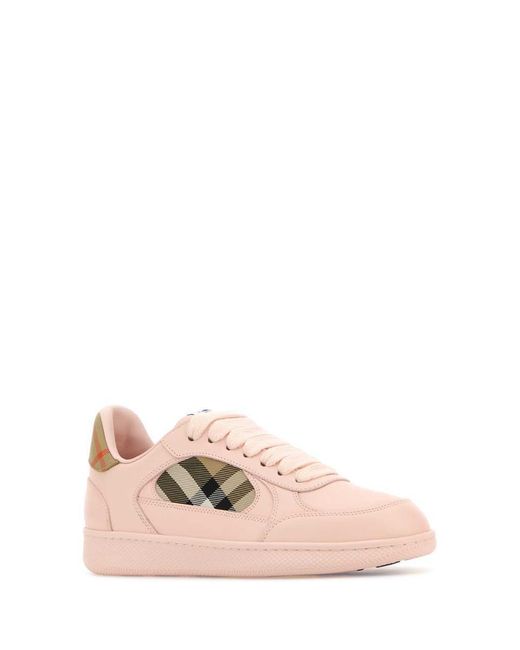 Burberry Sneakers in Pink | Lyst
