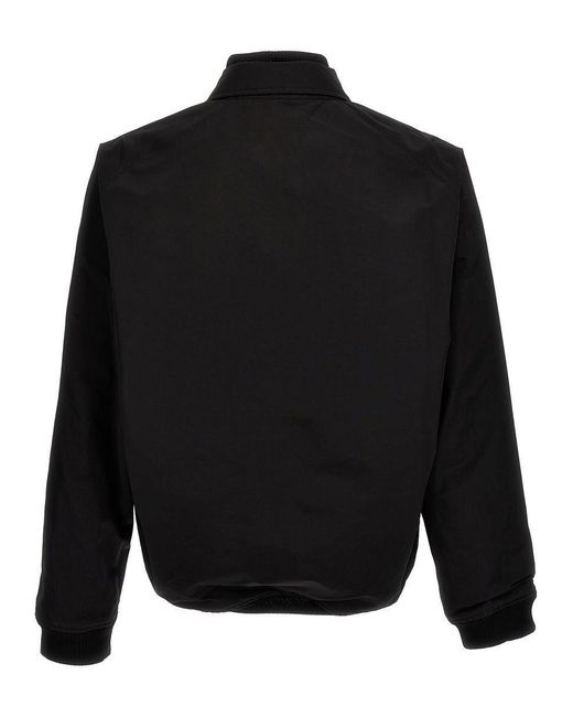 Maison Mihara Yasuhiro Black Reversible Bomber Jacket for men