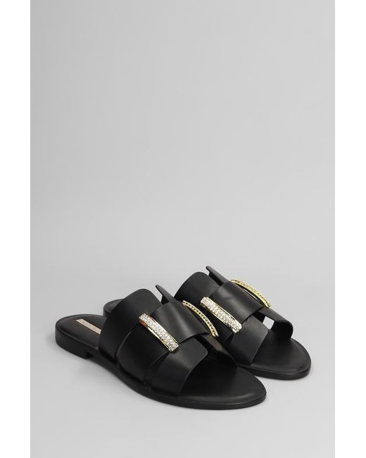 EDDICUOMO Black Flats