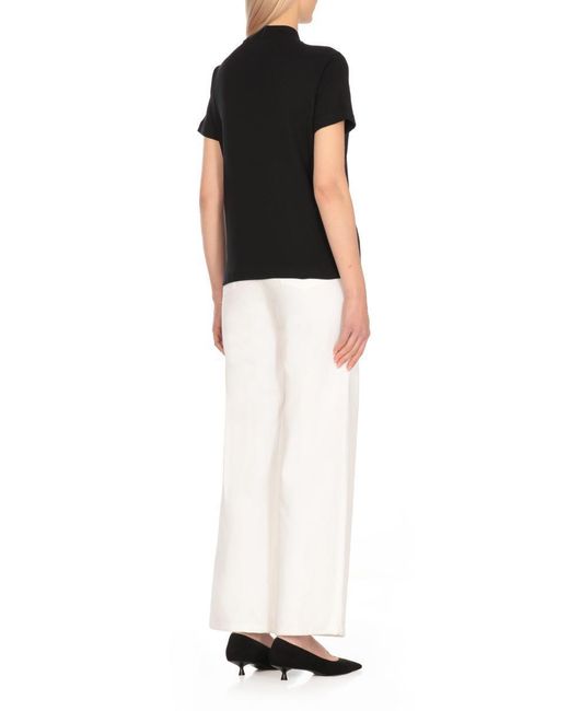 A.P.C. Black T-Shirts And Polos