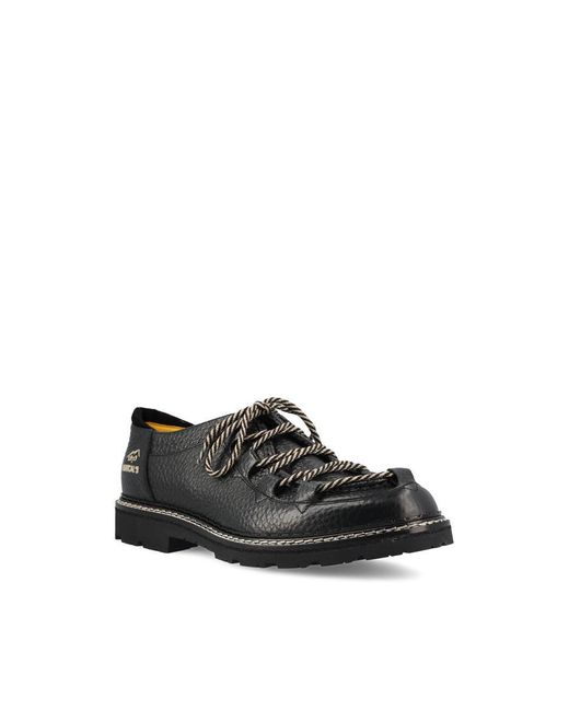 Doucal's Black Low Shoes for men
