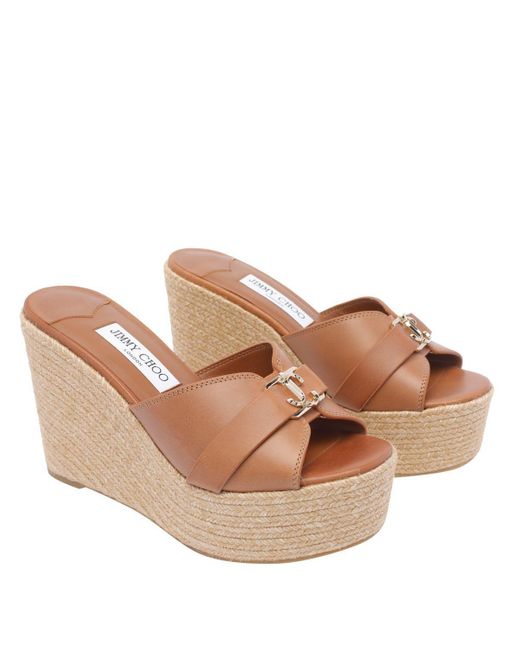 Jimmy Choo Brown Sandals