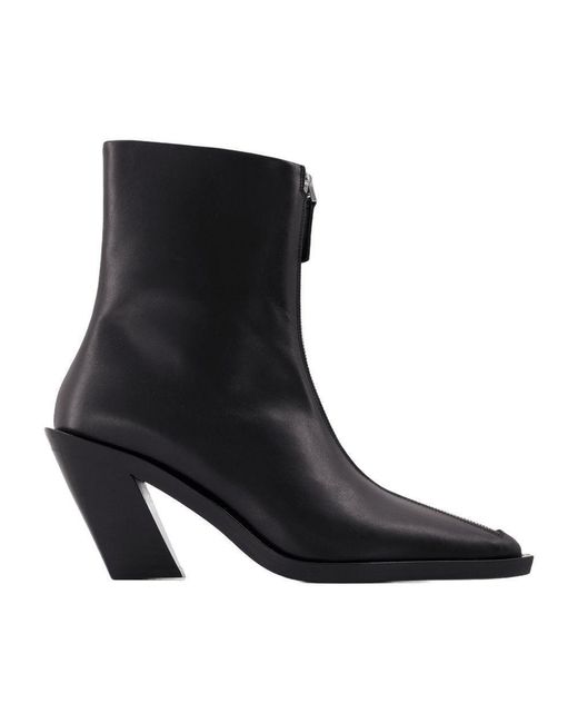 Elleme Black Eclair Zipper Boots