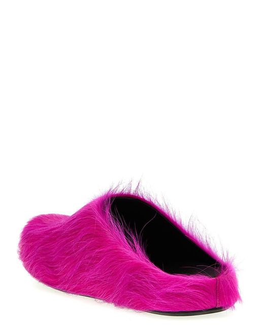 Marni Pink 'Fussbett' Mules for men