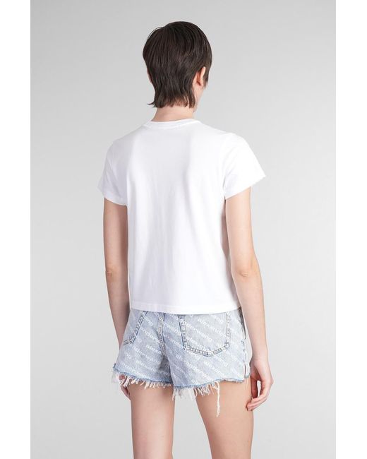 Alexander Wang White T-Shirt
