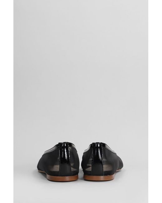Fabio Rusconi Gray Ballet Flats