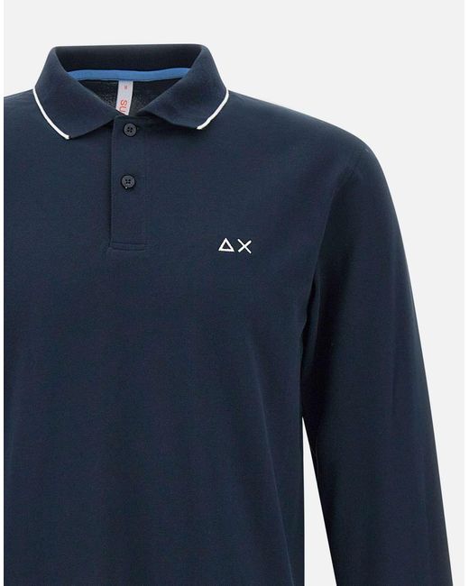Sun 68 Blue T-Shirts And Polos for men
