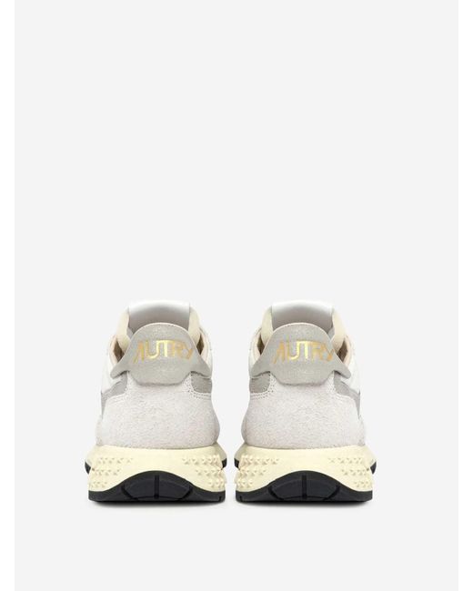 Autry White Reelwind Low Sneakers for men