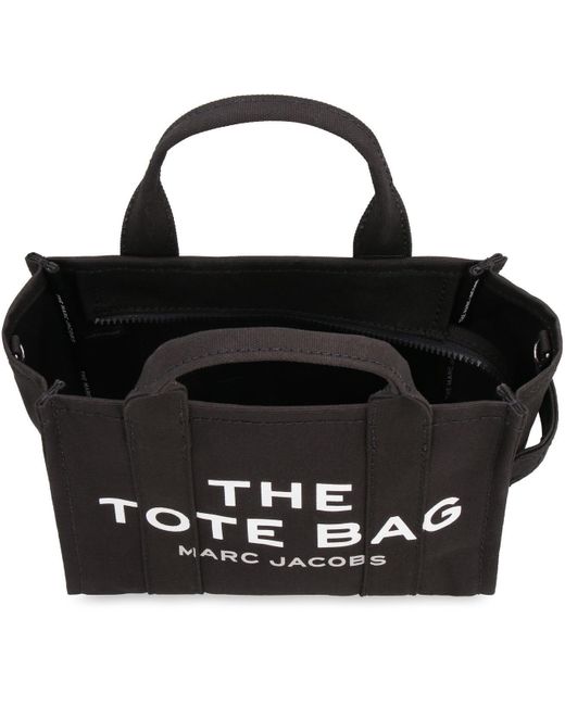 Marc Jacobs Black The Small Tote Bag Canvas