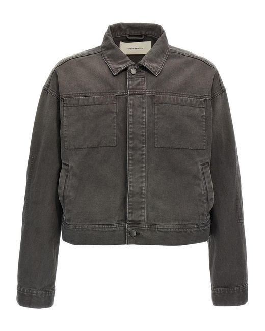 Entire studios Gray 'Gem' Jacket for men