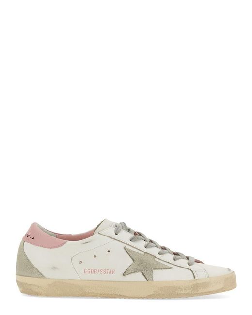 Golden Goose Deluxe Brand White Sneaker "Super Star"