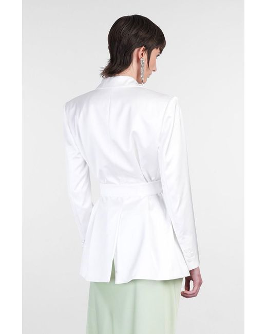 ANDAMANE White Guia With Belt Blazer