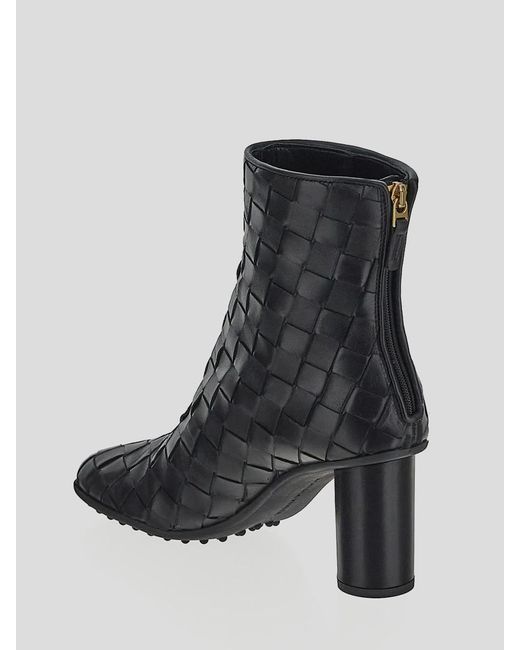 Bottega Veneta Black Atomic Ankle Boot