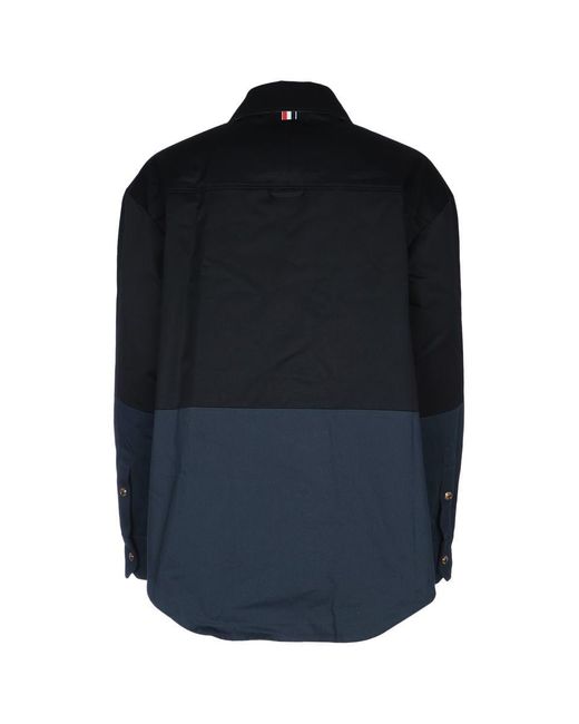 Thom Browne Blue Jackets And Vests for men